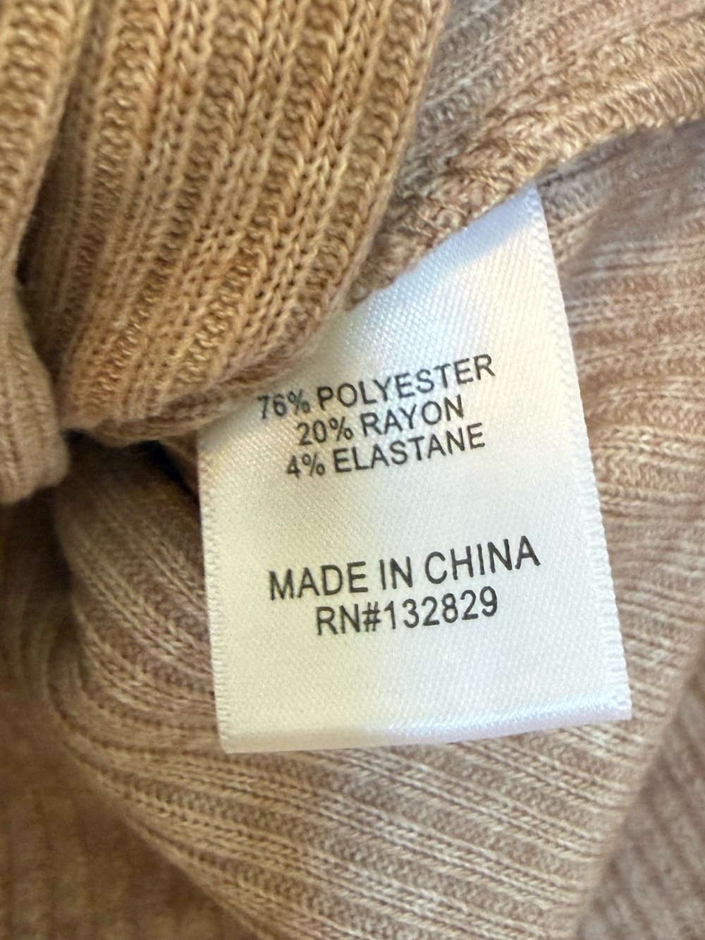 Lovers + Friends Blush Ribbed Off-the-Shoulder Tie-Waist Sweater Size Small - Picture 6 of 6